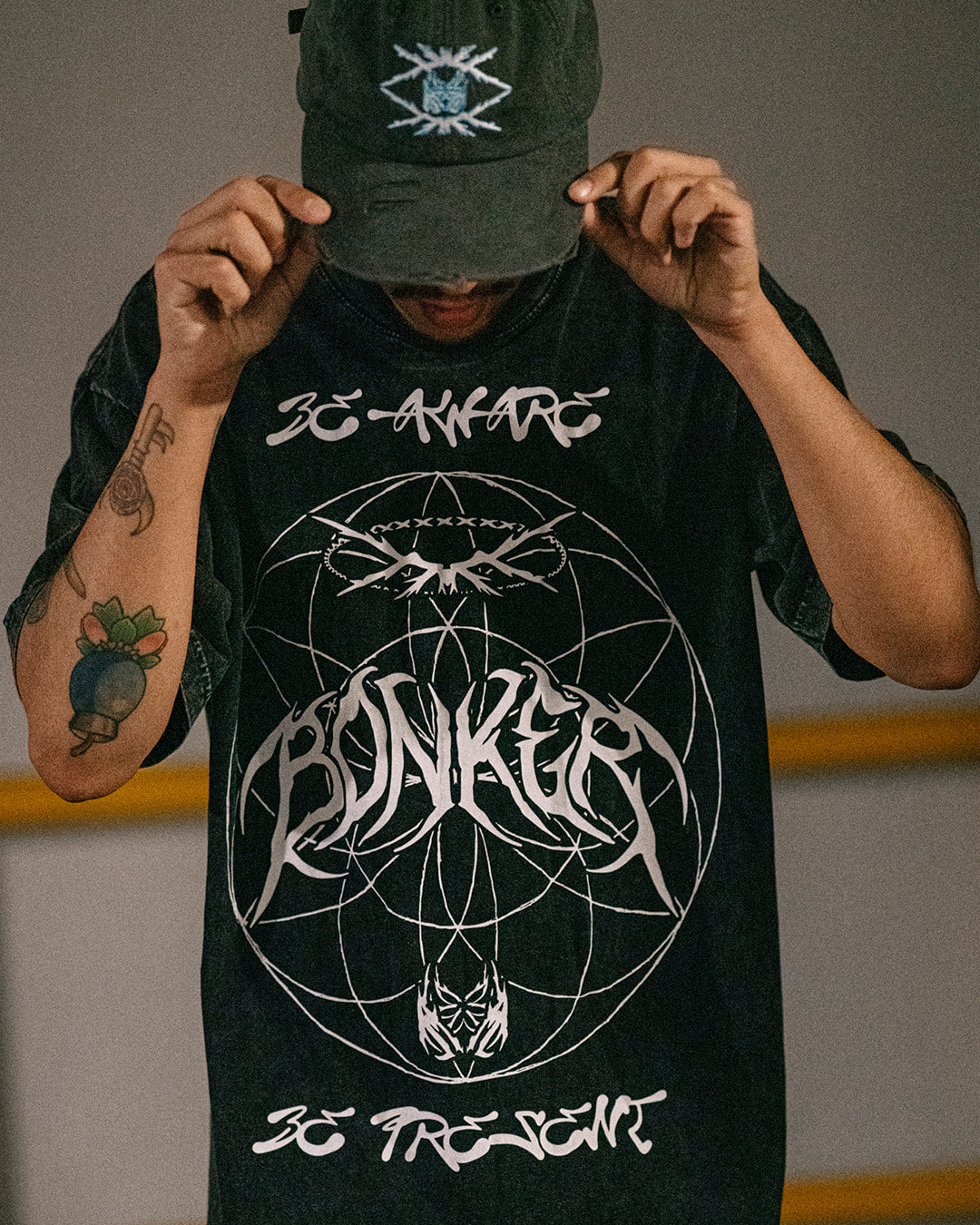 Bonker "AWARE & PRESENT" Tee *PREORDER*